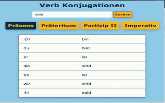 Verb Konjugation