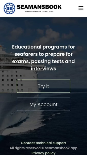 SEAMANSBOOK - Seafarers test