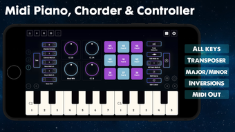 Scale Numbers Midi Piano