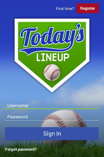 Today's Lineup - Baseball