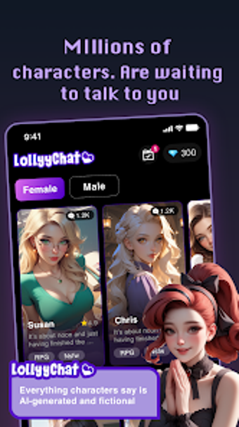 Lollyy - AI Characters Chat