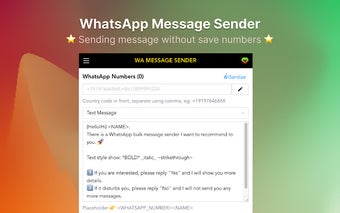 WASender - WA Bulk Message Sender