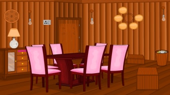 Escape Games-Wooden Dining Room