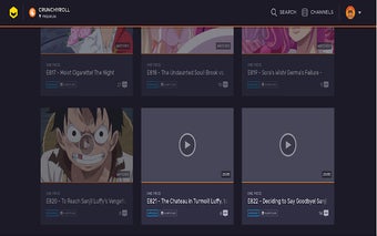 Hide VRV Thumbnails