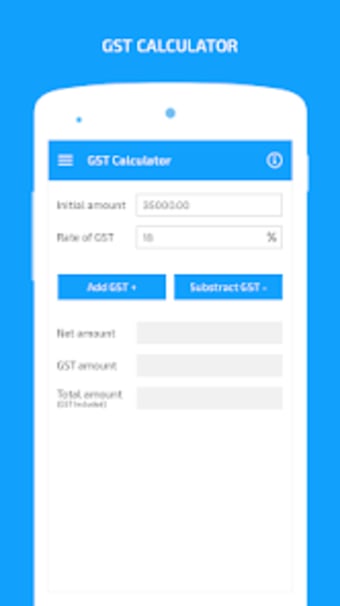 GST Calculator- Tax included