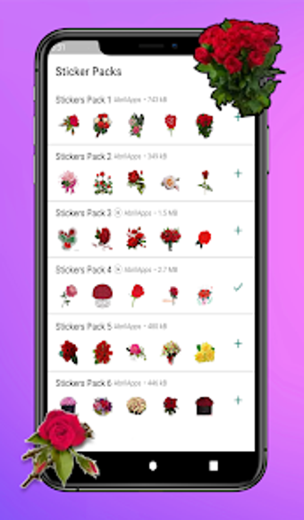 WAStickerApps Flowers Stickers