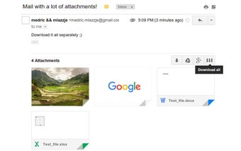 Better download all attachments for Gmail™