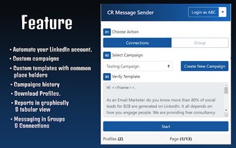 CR LinkedIn Automatic Message Sender