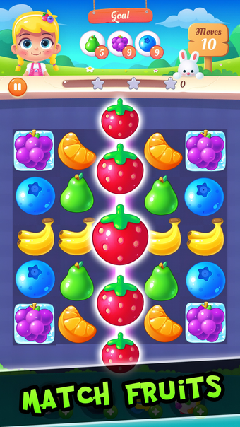 Fruit Merge: Link Match 3 Game