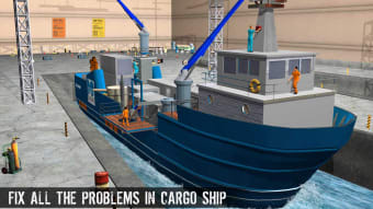 Cargo Ship Mechanic Simulator 3D: Workshop Garage