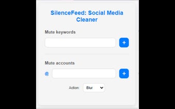 SilenceFeed: Social Media Cleaner