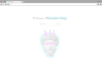 Philosopher King - New Tab