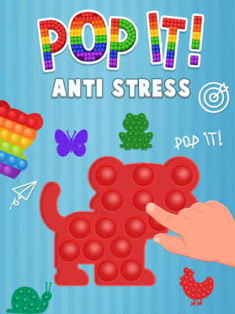 Pop it 3D Toys Fidget Games