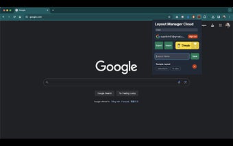 Layout Manager Cloud for Google Chrome - Extension Download