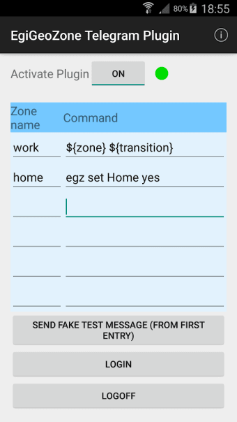 EgiGeoZone Telegram Plugin