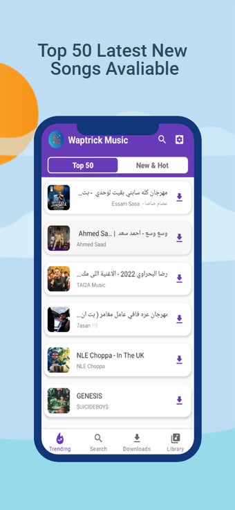Waptrick MP3 Music Downloader APK Para Android Descargar