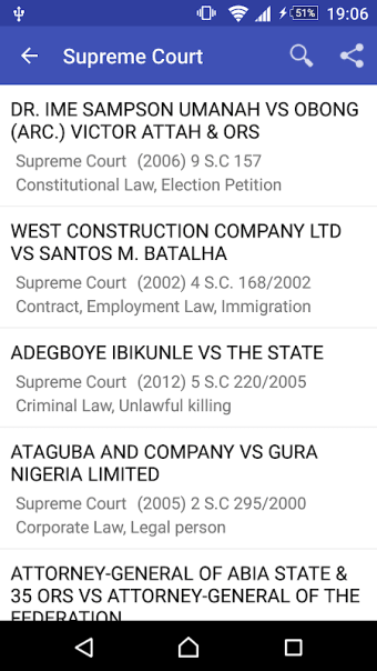 Nigeria Court Reports