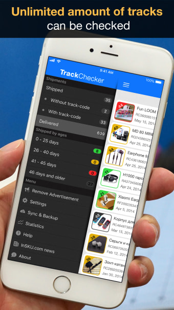 TrackChecker - Package Tracker