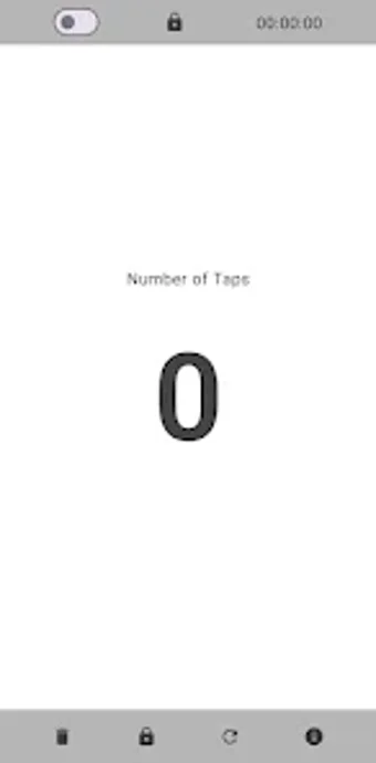 Tap Counter with Timer