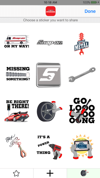 Snap-on Stickers