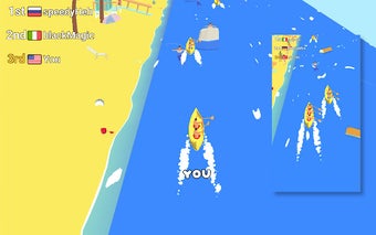 Kayak game : canoeing sports game