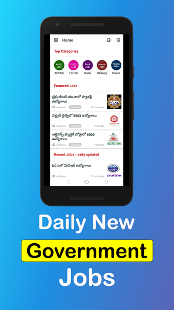 All Government Job Alerts In Telugu - APPSC TSPSC