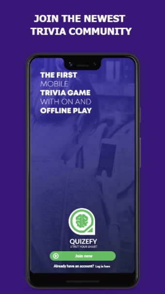 Quizefy  Live Group 1v1 Single Play Trivia Game