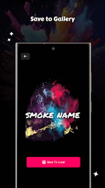 Smoke Name Effect - Photo Edit