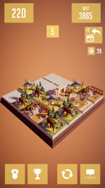 History 2048 - 3D puzzle game
