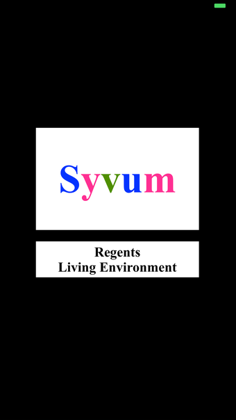 Regents Living Environment