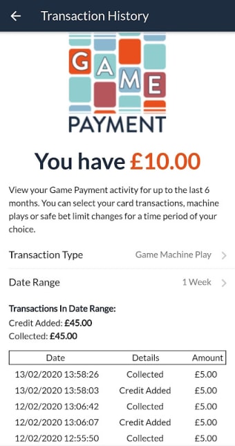 Game Payment: Cashless Gaming