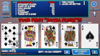 Elevated Video Poker