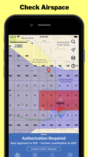 LAANC Drone Airspace Approval