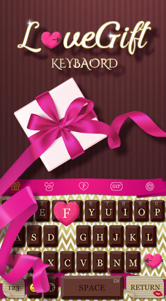 Love Gift Keyboard Theme