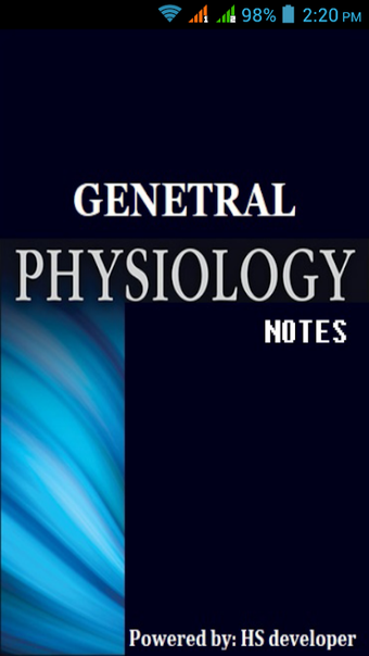 General Physiology