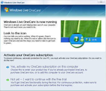 Windows Live OneCare