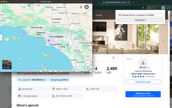 Real Estate Open in Google Maps