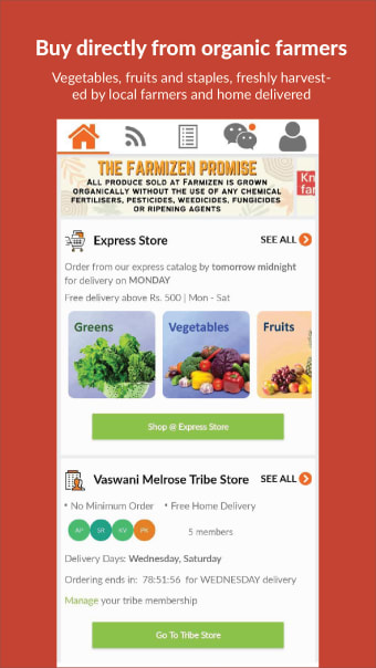 Farmizen - Organic Fruits  Vegetables