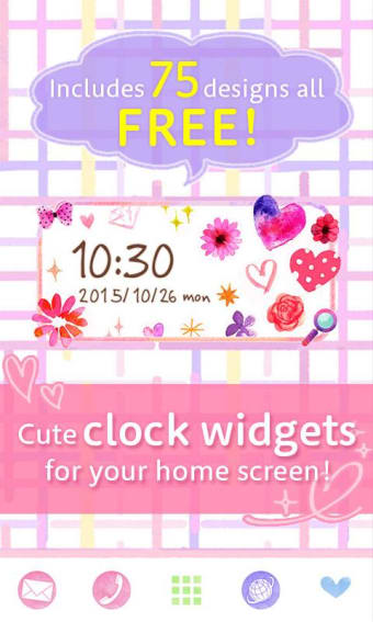 Cute Clock Widget 2