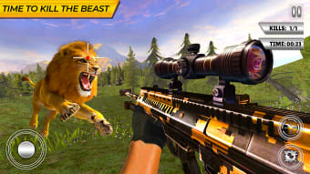 Wild Animal Hunting Games Gun
