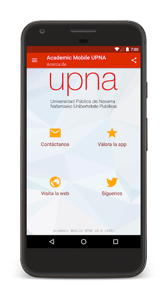 UPNA Academic Mobile