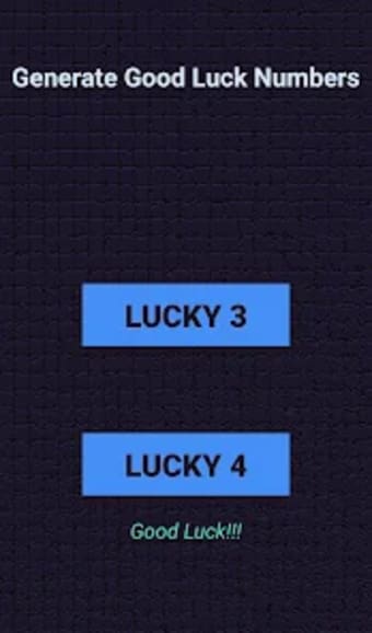 Lucky34GoodLuckNumbers