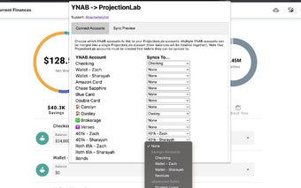 YNAB -> ProjectionLab Sync