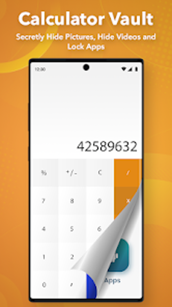 Calculator Lock -Photo Vault