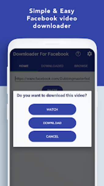Downloader for Facebook - Save  Copy Videos