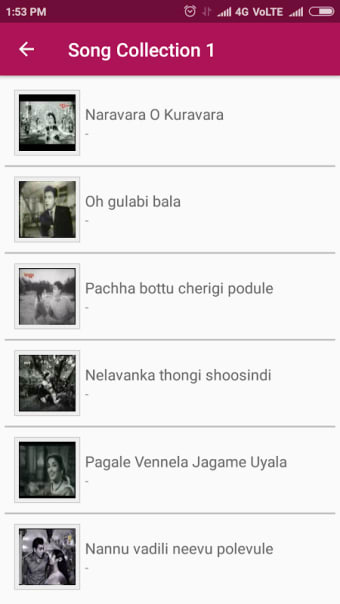 Telugu Old Songs Collection