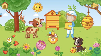 Funny Farm: toddler flashcards