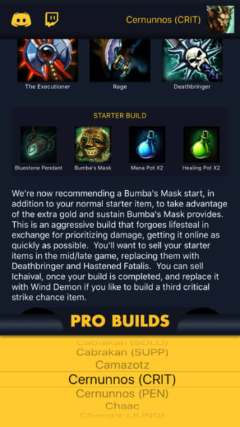 Pro Builds for SMITE