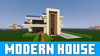 Modern House for minecraft