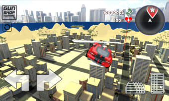 Crime City Game - Cars Fly
